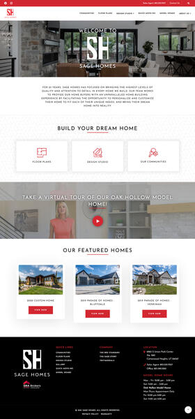 Sage Homes Home Page