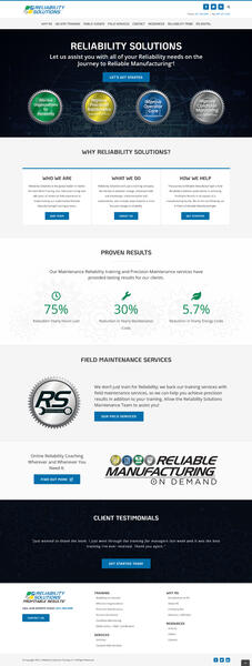 Reliability Solutions Home Page