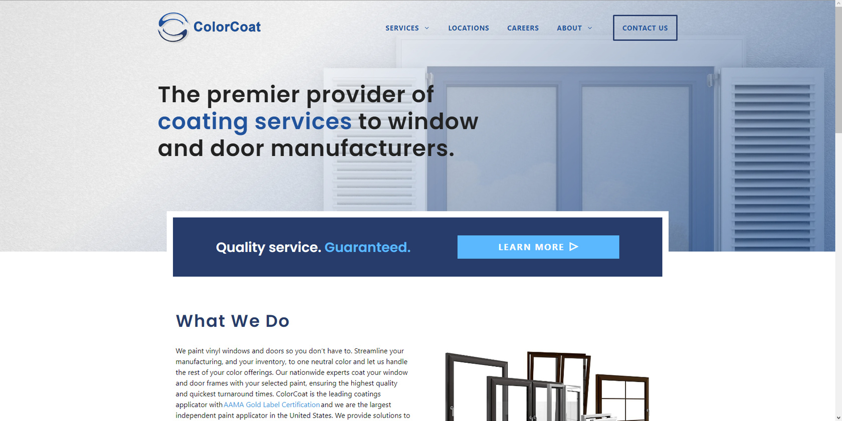 ColorCoat Above the Fold