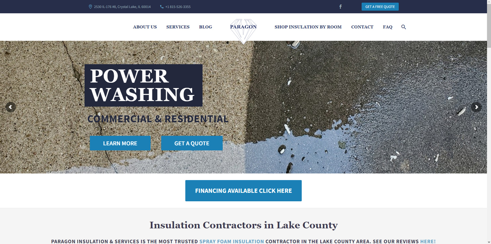 Paragon Protection Above the Fold